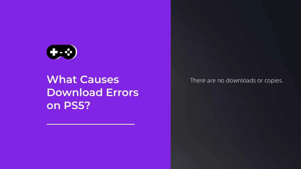 download error message on PS5