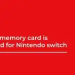 [Answered] Why does a Nintendo Switch need an sd card? 2023